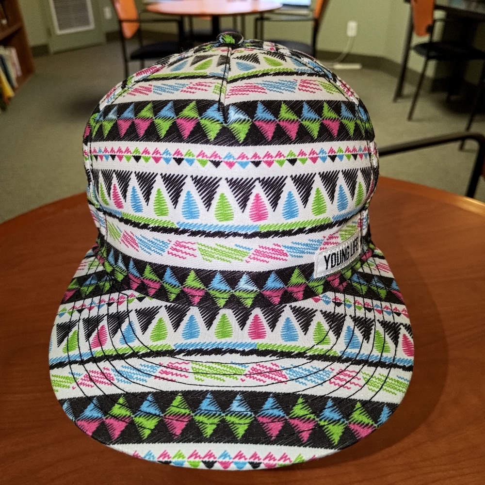YOUNGLIFE SnapBack Cap Hat - Adjustable - Vibrant Pattern - Fresh Prince Style